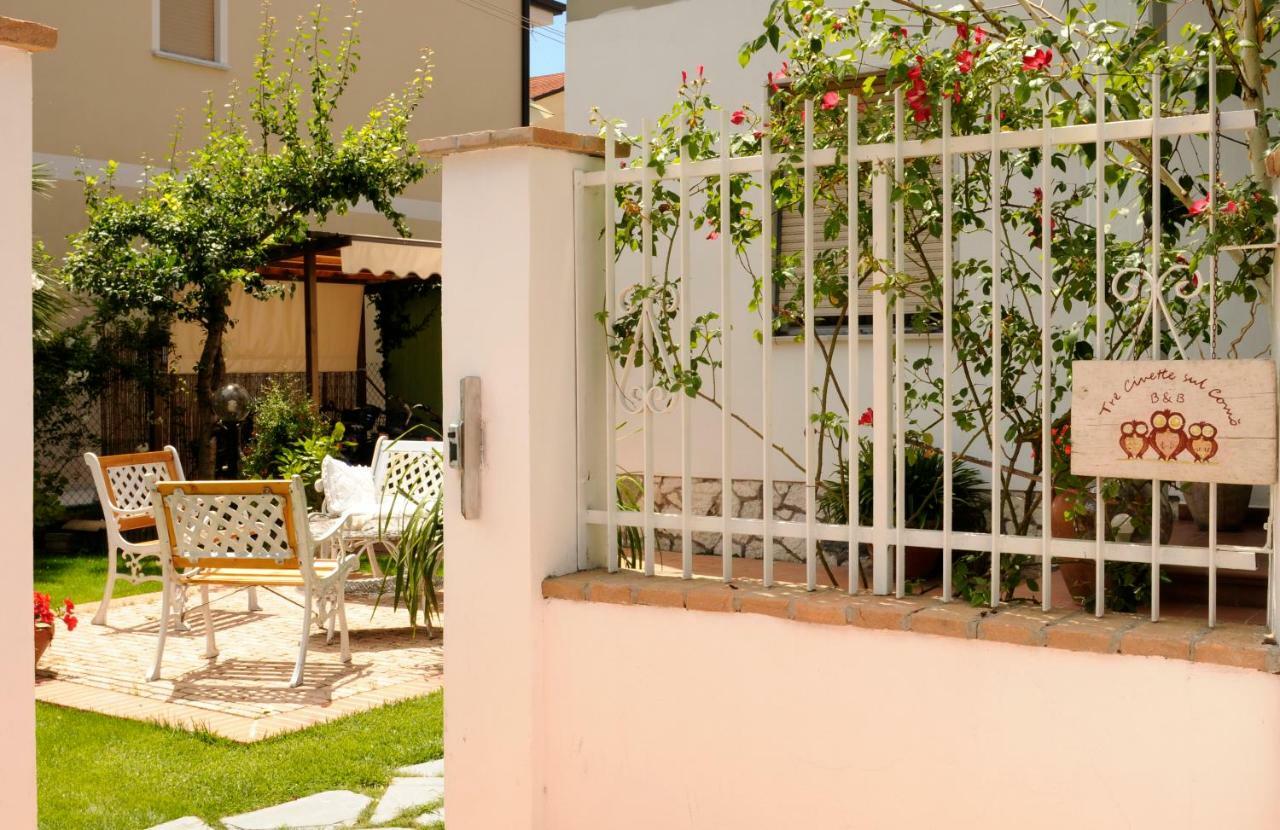 Tre Civette Sul Como Bed and Breakfast Marina di Massa Eksteriør billede